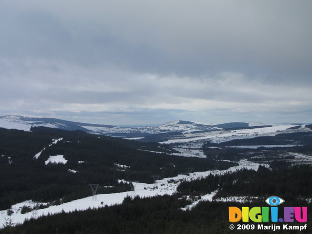 SX02504 Snow on Wicklow mountains